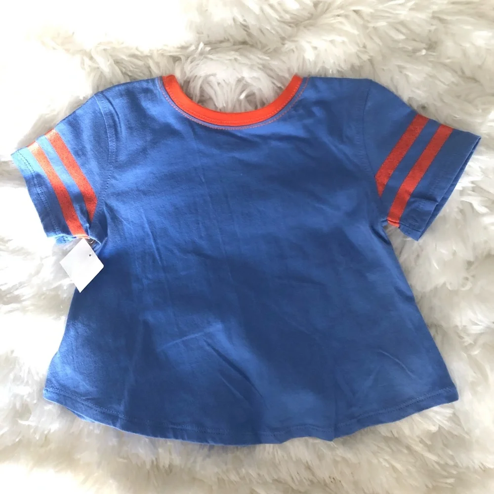 True Religion 2T Girl’s Varsity Tee. NWT